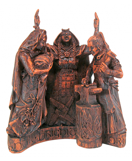 Brigid Celtic Goddess Statue