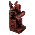 Loki, Norse Trickster God Seated Statue
