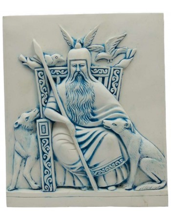 Odin Norse All-Father God Plaque
