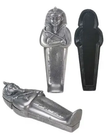 Egyptian Pharaoh Sarcophagus Coffin Box