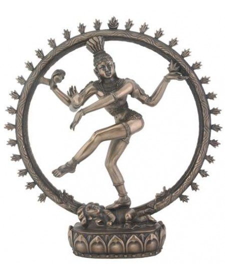 Shiva Bronze Resin Statue