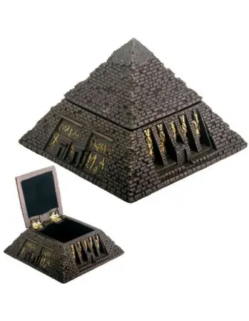 Pyramid Egyptian Bronze Finish 2 3/4 Inch Box