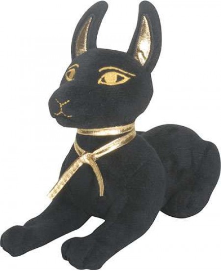 Anubis Egyptian Dog Laying Small Plushie