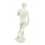 David by Michelangelo White Marble Statue