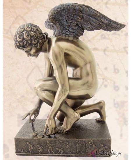 Cupid with Butterfly Chaudet Bronze Statue