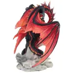 Bloodfire Red Dragon Statue