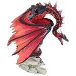 Bloodfire Red Dragon Statue