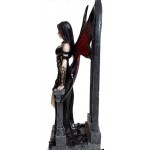 Aracnafaria Black Widow Fairy Statue