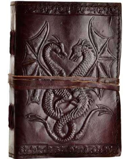 Double Dragon Leather Journal