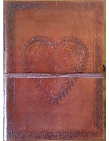 Heart Leather Journal