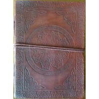 Celtic Mandala Leather Journal