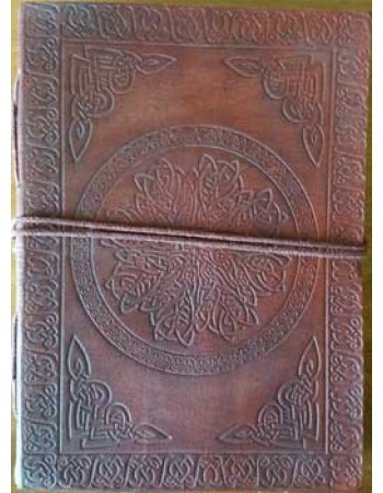 Celtic Mandala Leather Journal