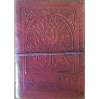 Tree of Life 7 Inch Leather Journal